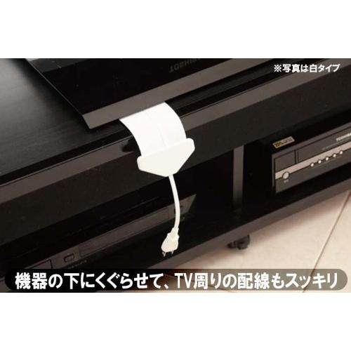 驚くほど薄い延長コード フラットコード 黒 3m : ショップ