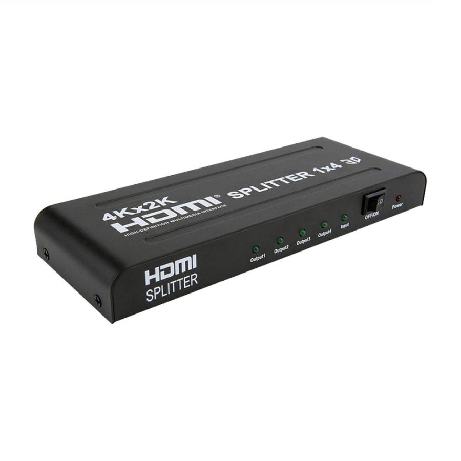 4K2K対応1入力4出力HDMI分配器 HD-14V4KC 【公式通販】