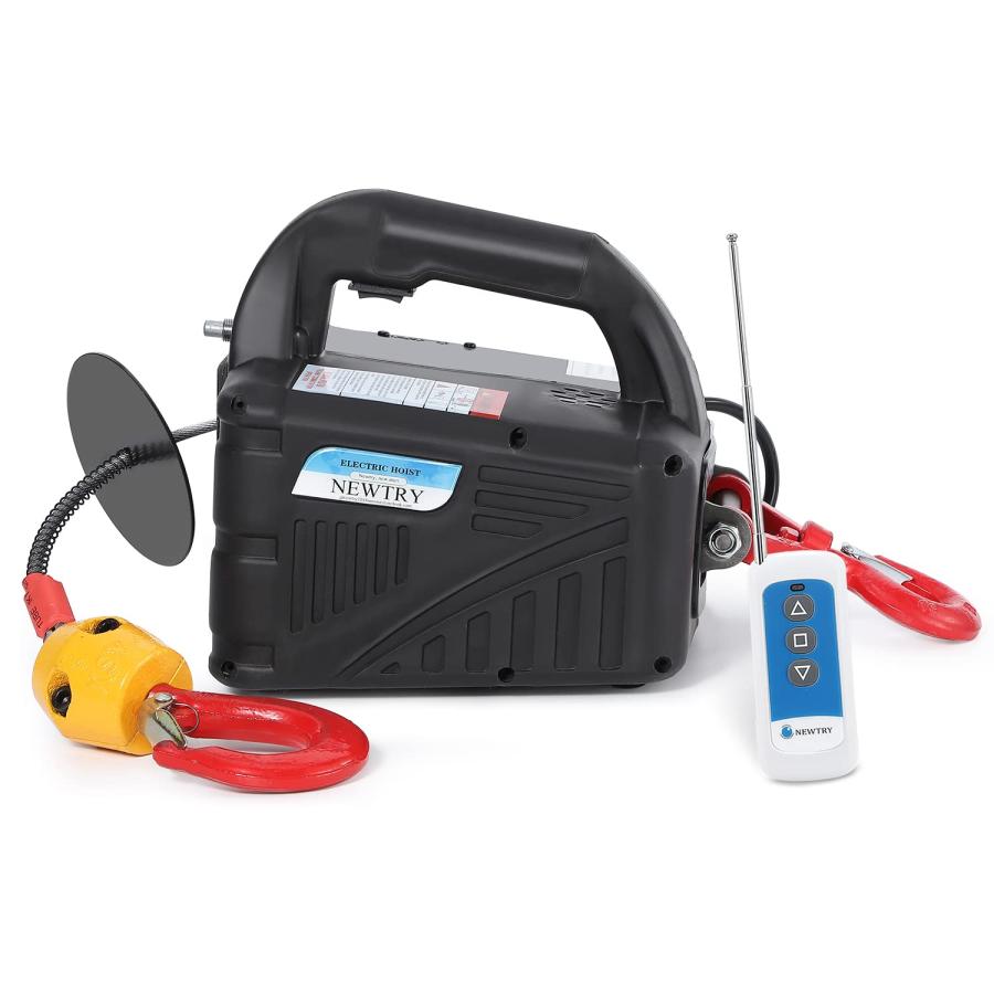 12v電動ウインチ　ホイスト　マキタ併用可能　ワイヤレス WEIMALL 電動ウインチ 12V 電動ホイスト 車両用 ワイヤー 車載