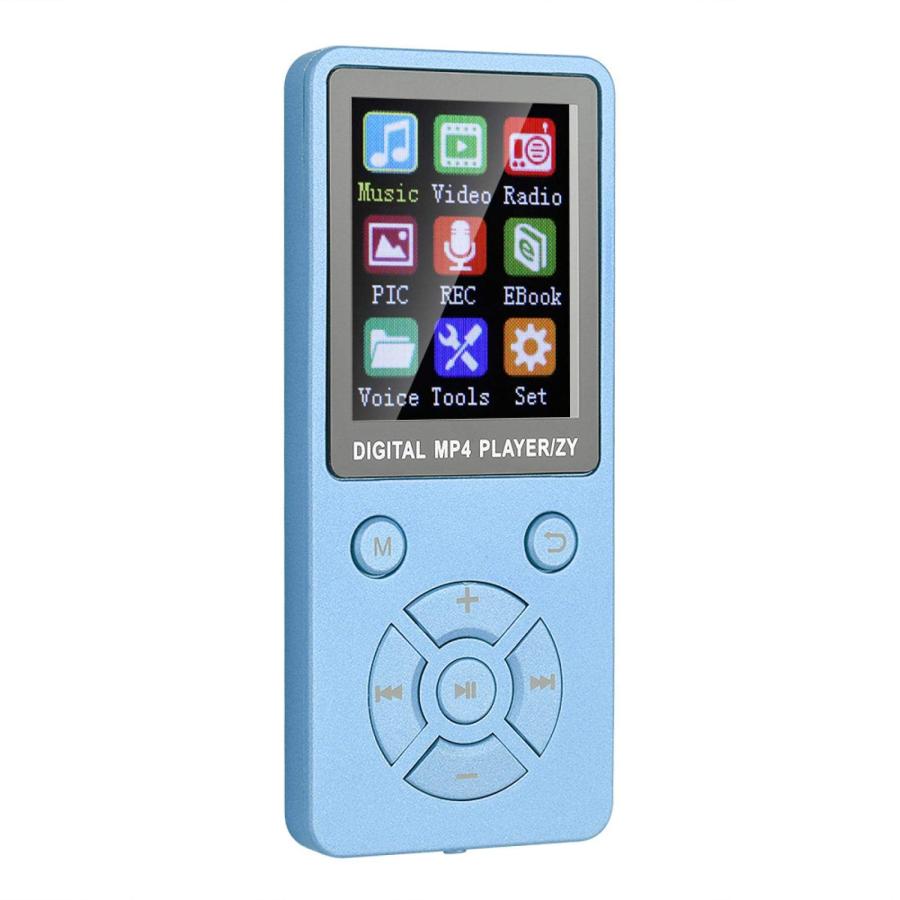 WNSC Bluetooth MP4プレーヤー、ギフト用の家庭用32GメモリMP4プレーヤーカラースクリーン(blue) : ショップ ルーン ...