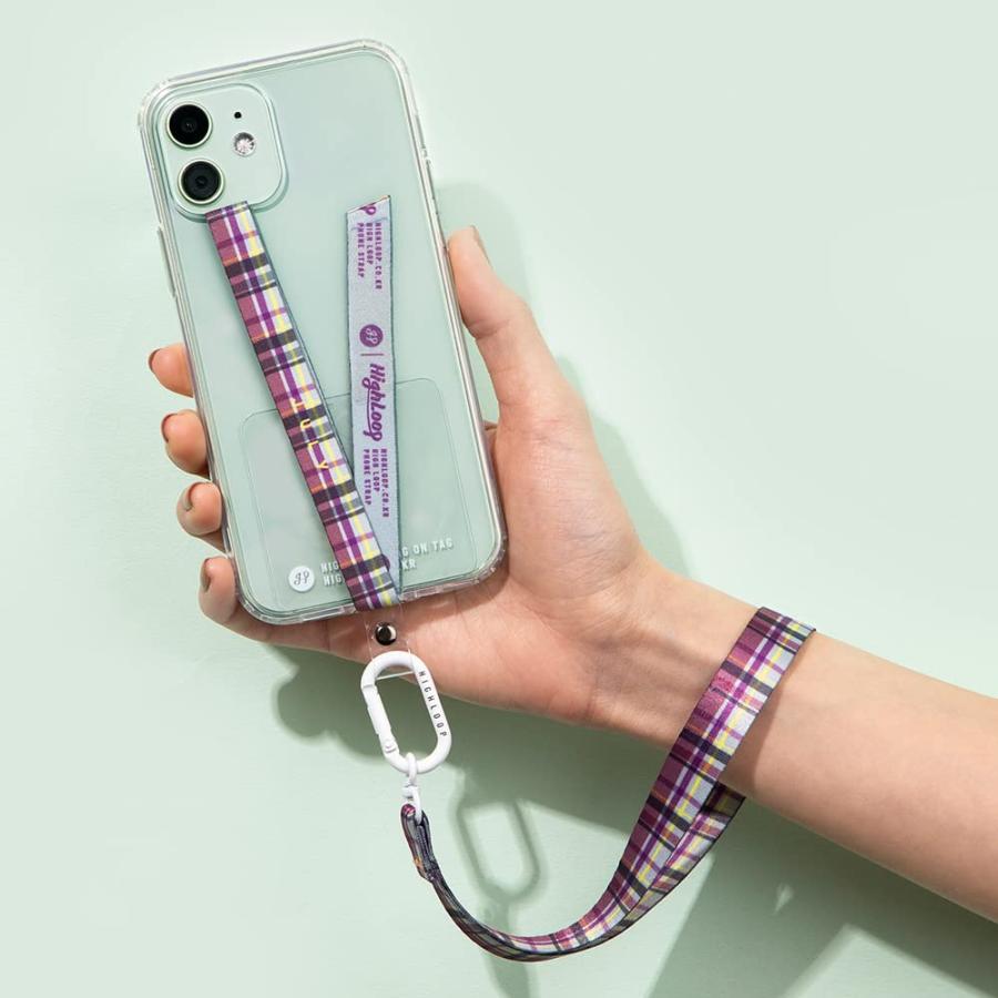 ［highloop] 【ハイループ フォンストラップ スマホケース ハンド Amazon.co.jp: 【ハイループ フォンストラップ Highloop】スマホケース