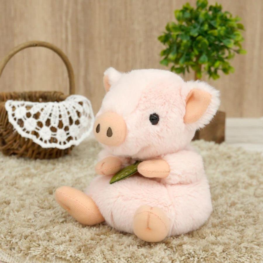 サン・アロー potte ぬいぐるみ ブタ K8577 : ショップ ルーン