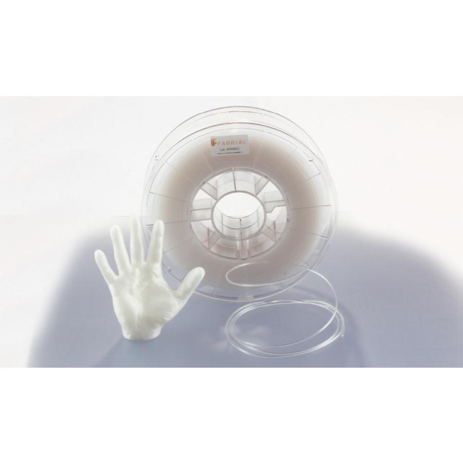 3Dプリンターフィラメント FABRIAL ( ファブリアル ) Rフィラメント 1.75mm ナチュラル |  | 07