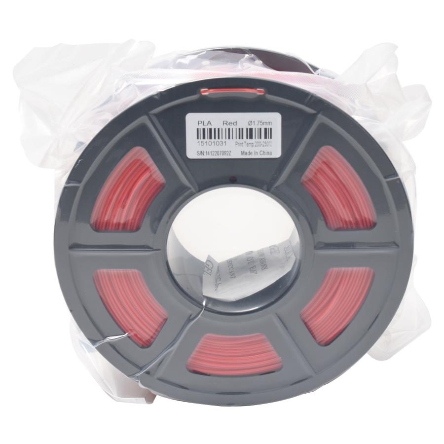 3Dプリンターフィラメント PLA樹脂 1.75mm レッド(赤) |  | 01