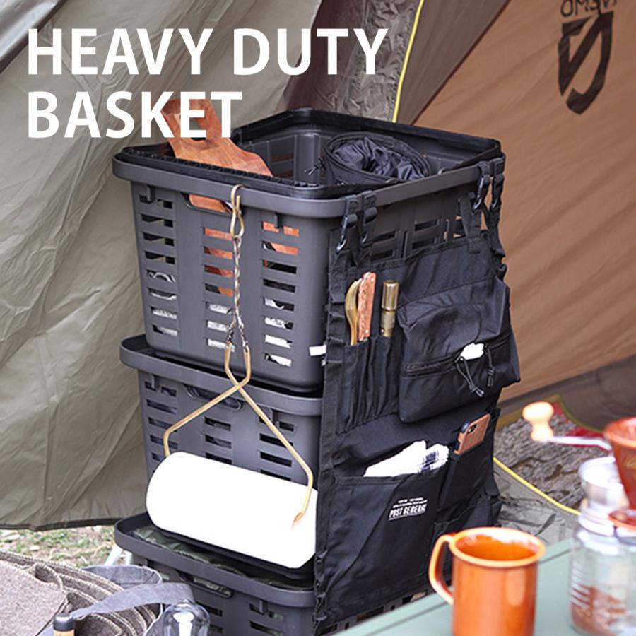 ポストジェネラル ヘビーデューティバスケット HEAVY DUTY BASKET チャコールブラック（CHARCOAL BLACK） 98194-0032 | POST GENERAL