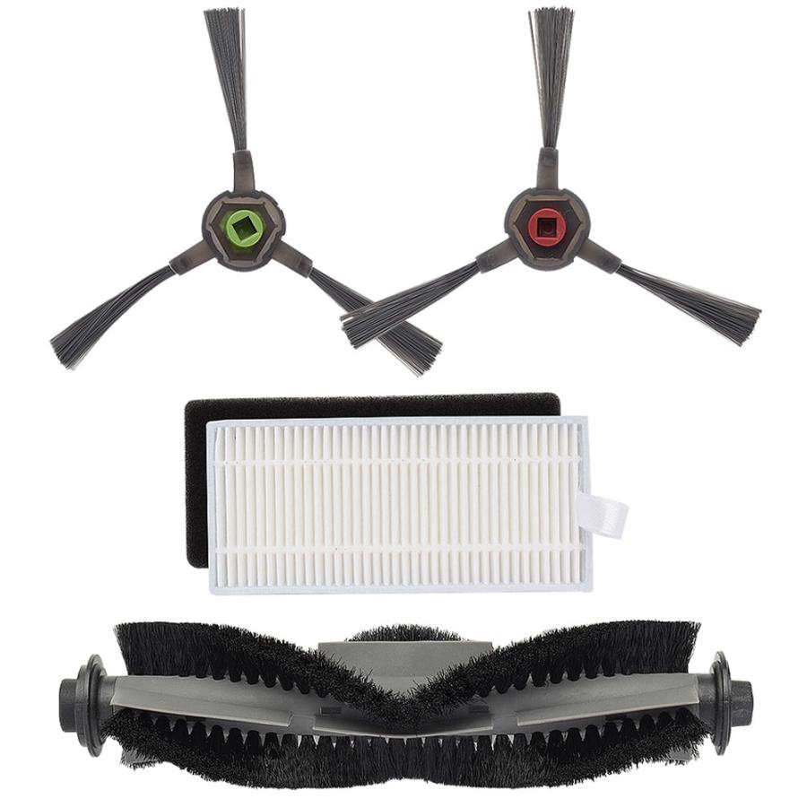 エアロボ ロボット掃除機 P20用 サイドブラシ、フィルター、メインブラシ 交換パーツ3点セット 互換品 | 