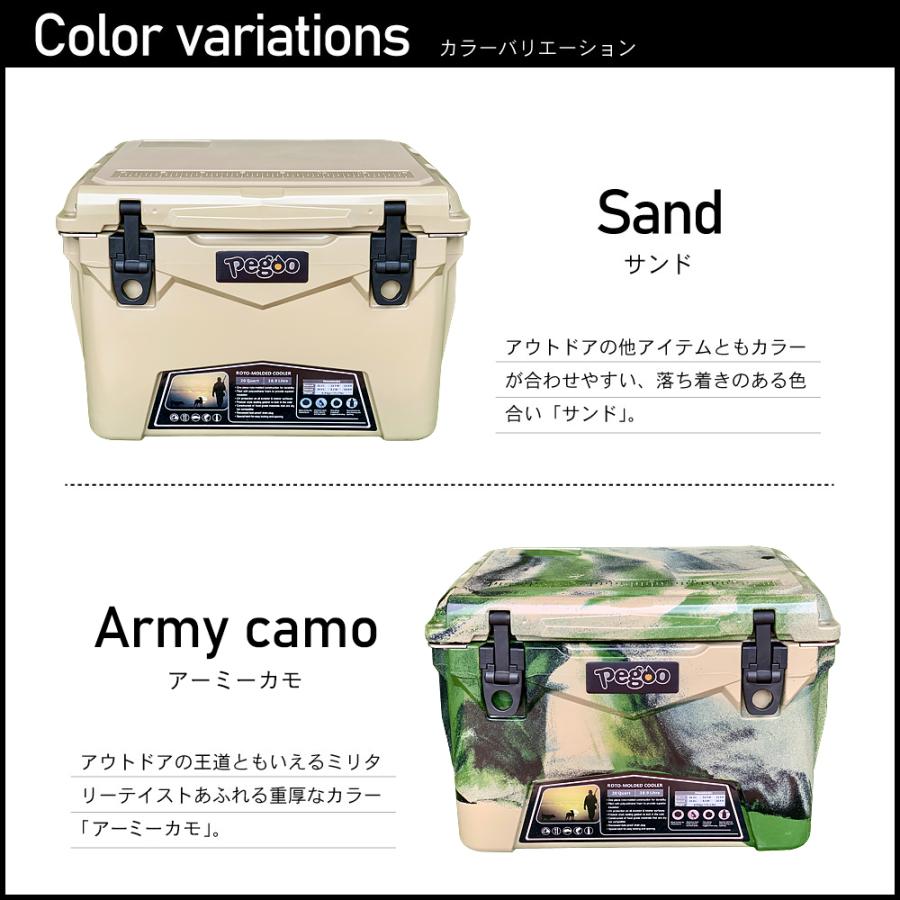 アイスランド クーラーボックス 20QT/18.9L サンド | ICELAND COOLER | 02