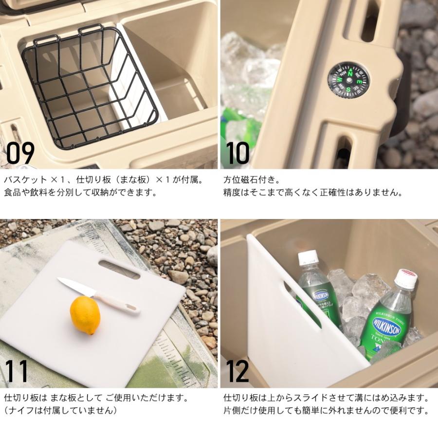 アイスランド クーラーボックス 20QT/18.9L グリーンカモ | ICELAND COOLER | 05