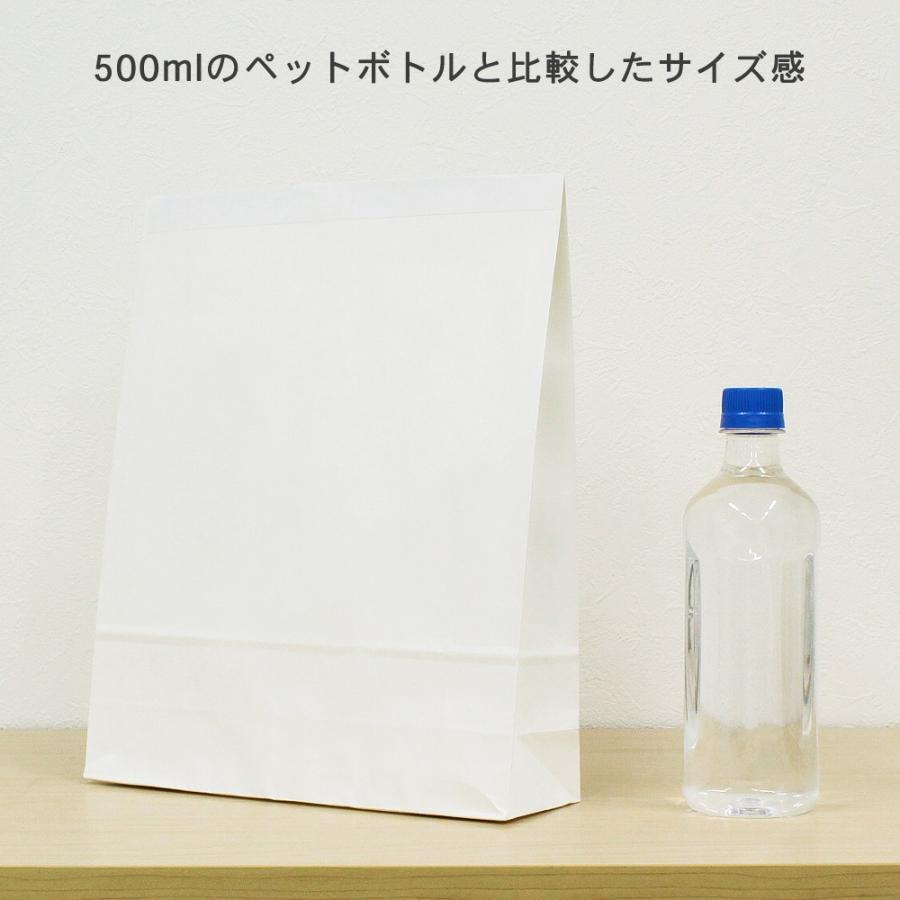 梱包袋(宅配袋) 小 白無地 幅260mm×高さ320mm×マチ80mm ベロ55mm テープ付 10枚 |  | 02