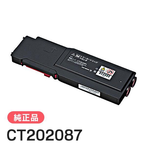 富士ゼロックス 純正品 CT202087 トナーカートリッジ マゼンタ(M) FUJI 