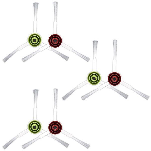 エコバックス T20 OMNI / T10 / T10 PLUS / T10 OMNI用 サイドブラシ2個セット×3 互換品 | ECOVACS