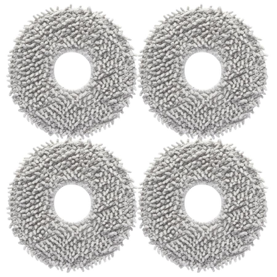 エコバックス X2 OMNI/T20・T20e/T10 OMNI/X1 OMNI・TURBO/T30/T30S COMBO/T30S PRO・OMNI/N30 PRO OMNI/T50 PRO・T50 OMNI用 交換用モップ 互換品 4枚 | ECOVACS