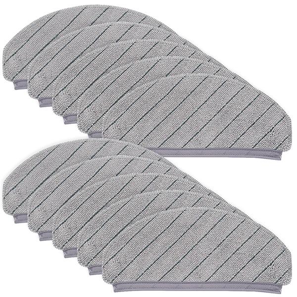 エコバックス X1 PLUS / T10 / T10 PLUS / N20 / N20 PLUS / N20 PRO PLUS 用 モップ 互換品 10枚 | ECOVACS