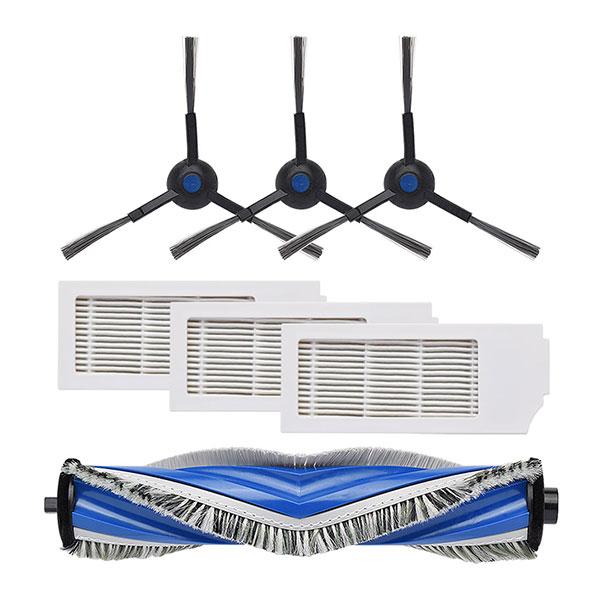 エコバックス N20 / N20 PLUS / N20 PRO PLUS 用 フィルター/サイドブラシ/メインブラシ 互換交換パーツ7点セット 互換品 | ECOVACS