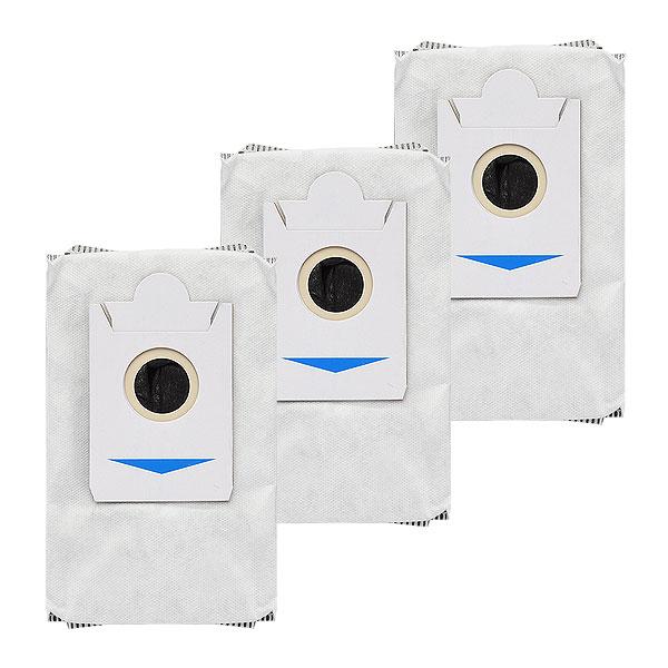 エコバックス X2 OMNI /  X5 OMNI / X5 PRO OMNI / T30S PRO 用 ゴミパック 互換品 3枚 | ECOVACS