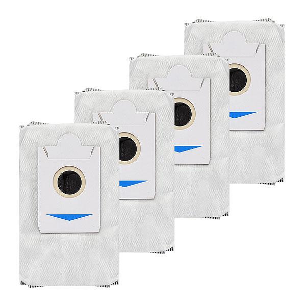 エコバックス X2 OMNI /  X5 OMNI / X5 PRO OMNI / T30S PRO 用 ゴミパック 互換品 4枚 | ECOVACS