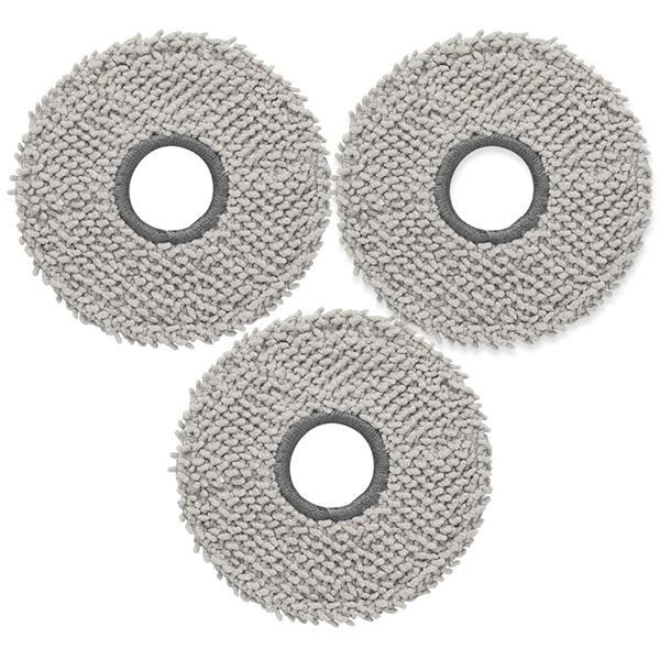 エコバックス X5 Omni / X5 Pro Omni 用 交換用モップ 互換品 3枚 | ECOVACS