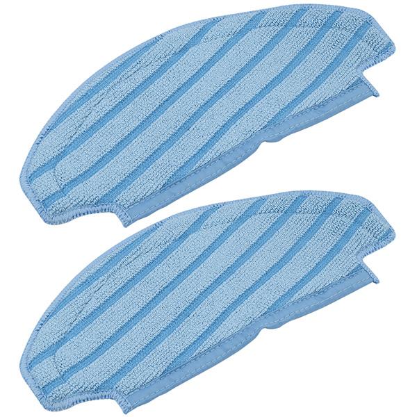 エコバックス 交換用清掃モップ 互換品 T8 / T8 AIVI / T9 / T9+ / N8 PRO/ N8 PRO+ / N8 /N8+/X1 PLUS/N10/N10 PLUS対応 消耗品 2個 | ECOVACS