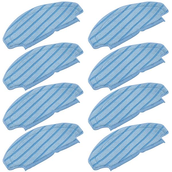 エコバックス 交換用清掃モップ 互換品 T8 / T8 AIVI / T9 / T9+ / N8 PRO/ N8 PRO+ / N8 /N8+/X1 PLUS/N10/N10 PLUS対応 消耗品 6個 | ECOVACS