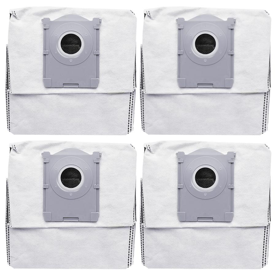 エコバックス T50  / X8 Pro / T80  OMNI用 抗菌ゴミパック 互換品  4個 | ECOVACS