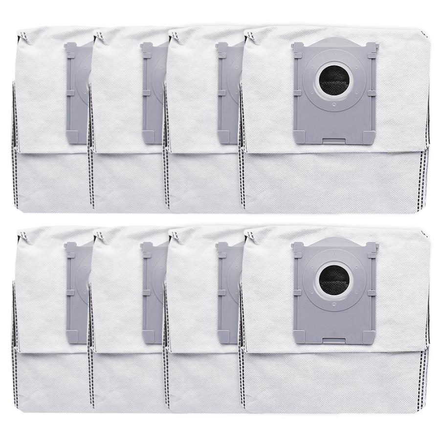 エコバックス T50  / X8 Pro / T80  OMNI用 抗菌ゴミパック 互換品  8個 | ECOVACS