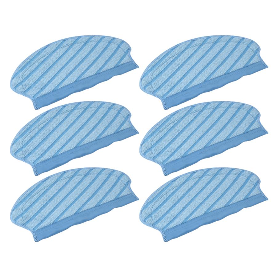 エコバックス 交換用清掃モップ  互換品 OZMO 920 / 950 / 750 / N7対応 消耗品 6個 | ECOVACS