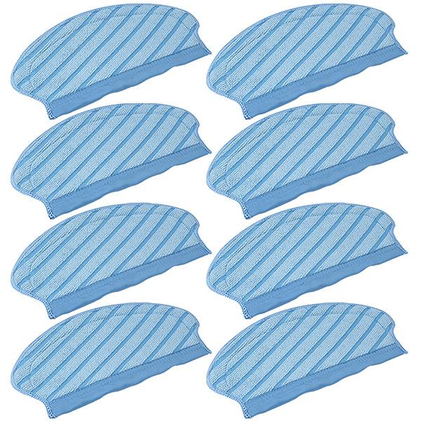 エコバックス 交換用清掃モップ  互換品 OZMO 920 / 950 / 750 / N7対応 消耗品 8個 | ECOVACS