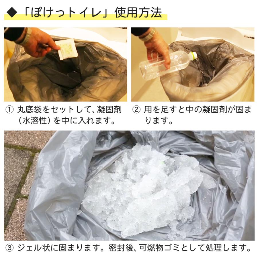 防災備蓄用　衛生用品4種セット　5日分　断水時のボディケア用品+簡易トイレ |  | 16