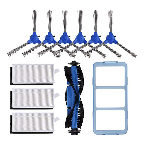 ユーフィー 11S / 15C / 30C / 15T 用 互換品 消耗品セット（交換用フィルター×３個、サイドブラシ×6個、プレフィルター×1個、回転ブラシ×１本） | Eufy（Anker）