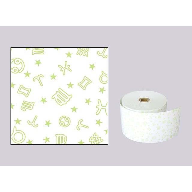 星座柄イラスト入りサーマルロール紙 サイズ 58mm×80mm×12mm グリーン 50巻 レジロール レシート用紙 感熱ロール |  | 01