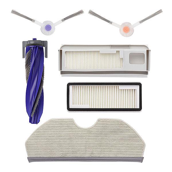 ナーワル Freo X Plus 用 サイドブラシ、モップ、フィルター、フローティングブラシ、ダストバック交換パーツ5点セット 互換品 | NARWAL