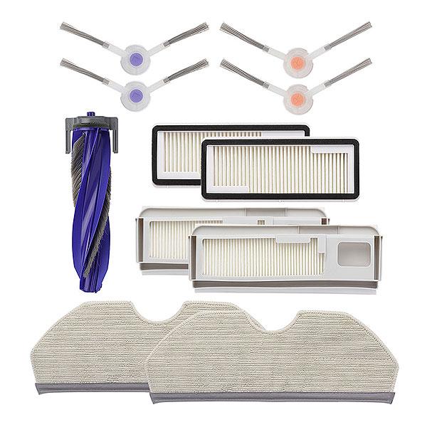 ナーワル Freo X Plus 用 サイドブラシ、フィルター、フローティングブラシ、ダストバック、マイクロファイバーモップ 交換パーツ点9セット 互換品 | NARWAL