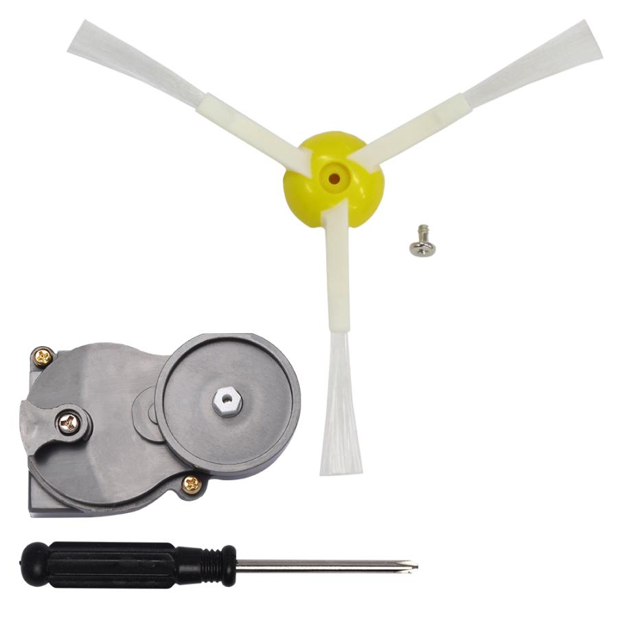 ルンバ 用 サイドブラシ交換モーター 互換品 （800 / 900シリーズ用互換品エッジクリーニングブラシ・専用ドライバー付き） | ルンバ