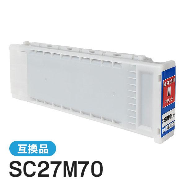 SC27M70 互換インクカートリッジ マゼンタ | 