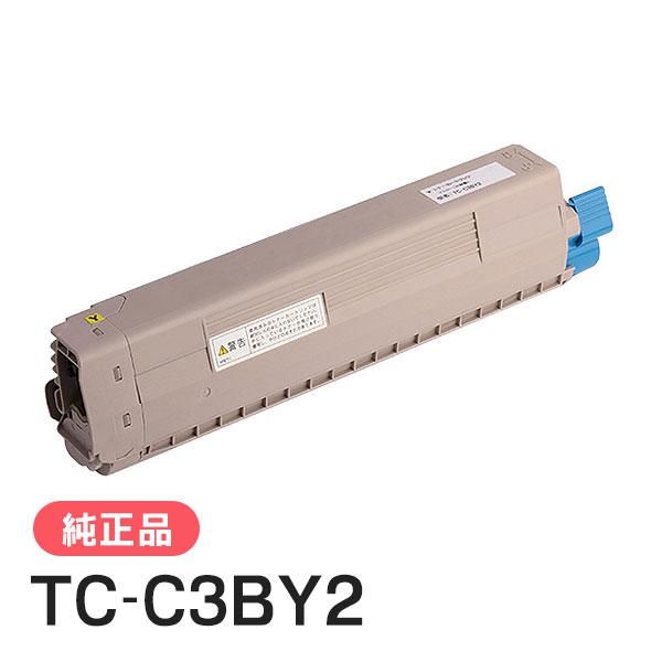 沖データ OKI 純正品 TC-C3BY2 トナーカートリッジ イエロー(大) 沖