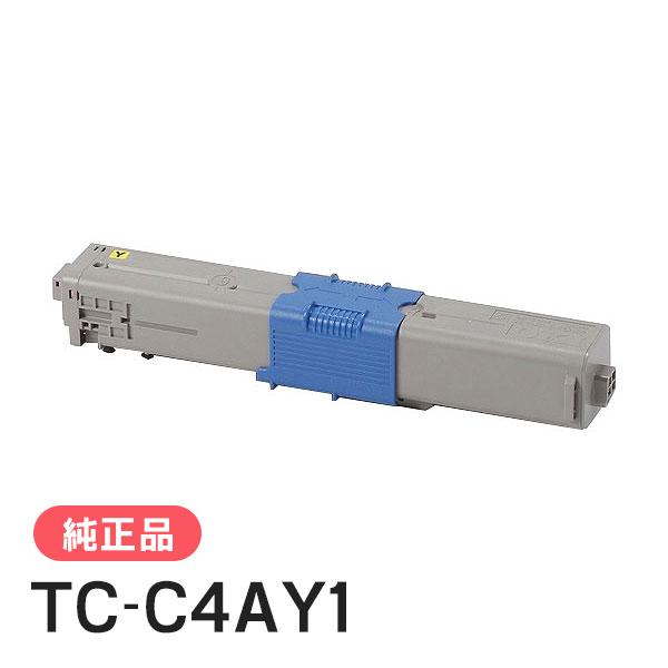 OKI トナーカトリッジ　イエロー　TC-C4AY1 沖データ OKI 純正品 TC-C4AY1(TCC4AY1) トナーカートリッジ イエロー