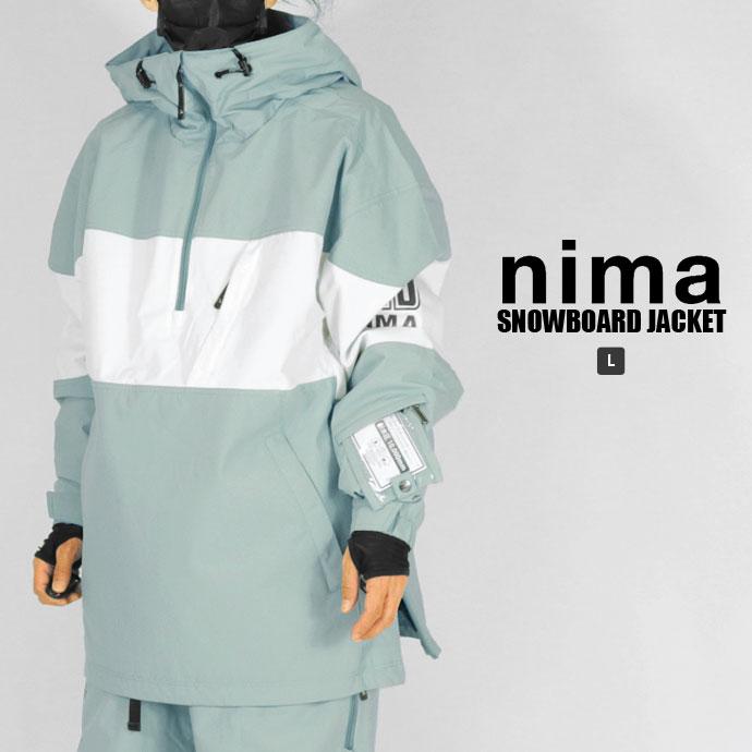 NIMA 【単品】耐水圧10,000mm スノーボードジャケット ニーマ ユニ