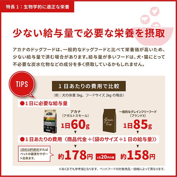 ACANA（アカナ） ヘリテージ アダルトスモールブリードレシピ 6kg ▽t