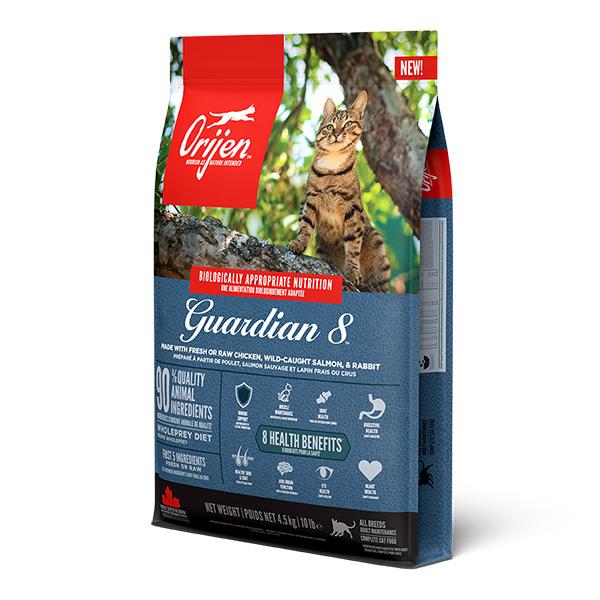 オリジン ガーディアン８ 4.5kg×2袋 ▽t ペット フード 猫 キャット ドライ ORIJEN【正規品】 送料無料の画像