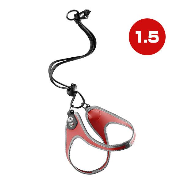 リベルタ リフレクティブ 1.5 レッド ▼g ペット グッズ 犬 ドッグ アクセサリー ハーネスリード 胴輪 引き紐 TRE PONTI LTP100 送料無料 | TRE PONTI