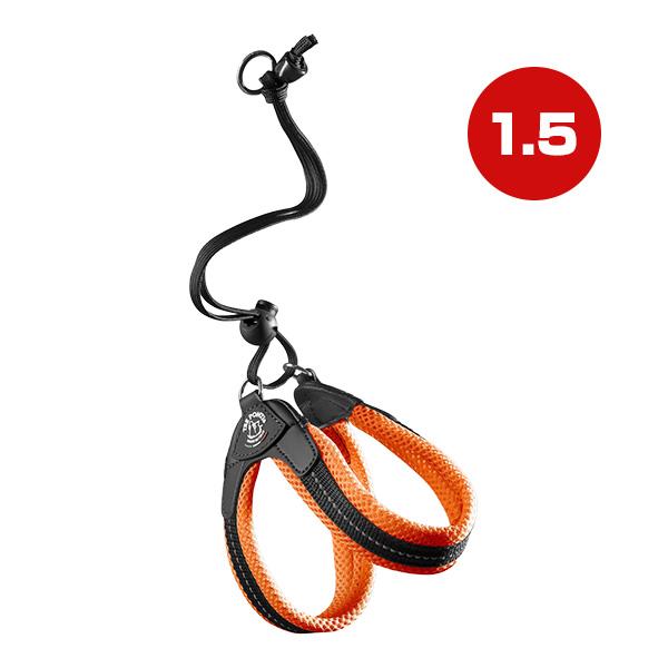 リベルタ ソフトメッシュ 1.5 オレンジ ▼g ペット グッズ 犬 ドッグ アクセサリー ハーネスリード 胴輪 引き紐 TRE PONTI LTP103 送料無料 | TRE PONTI