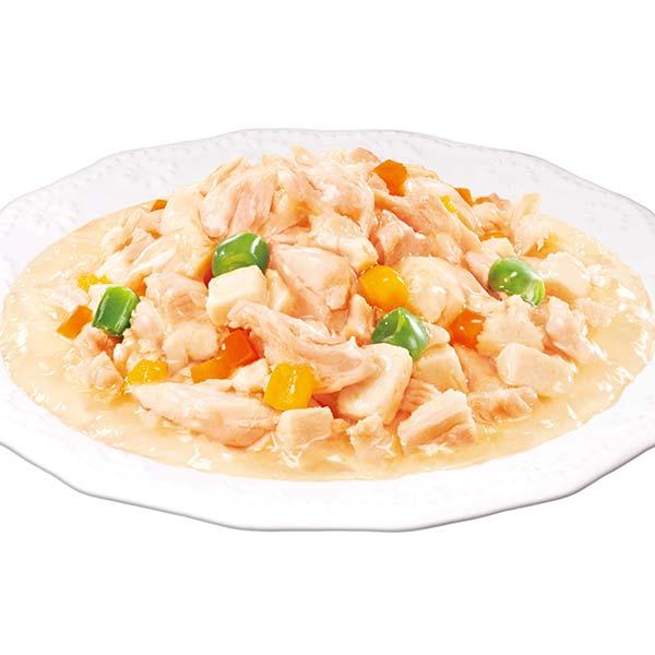 シーザー ごろっと蒸しささみ 彩り野菜入り 70g マース ▽a ペット