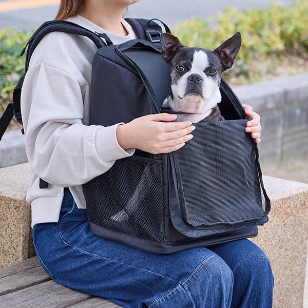 Petio（ペティオ） 犬猫用キャリーバッグ 前に抱えて見守れる ペット