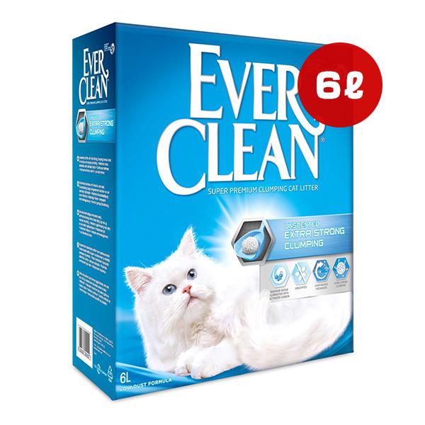EVER CLEAN（エバークリーン） 無香タイプ 6L 新東亜交易 ▽g ペット