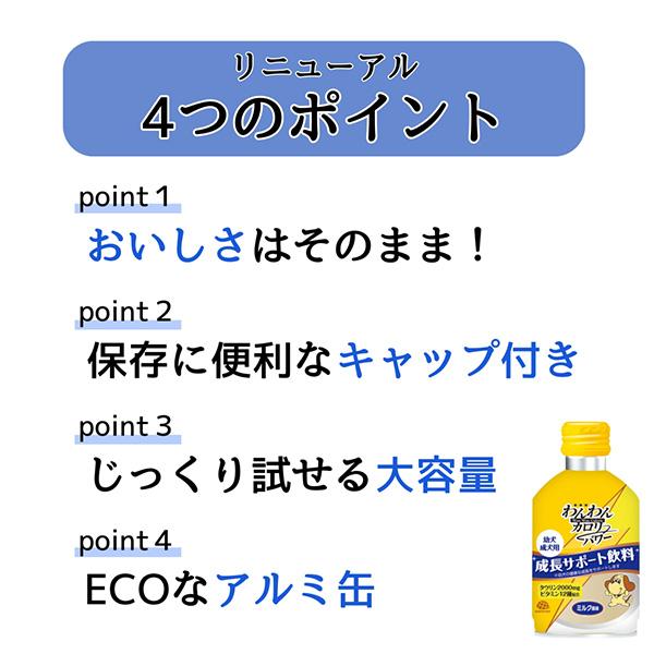 犬用品 わんわんカロリーサポート飲料 275ml 1箱24本入り
