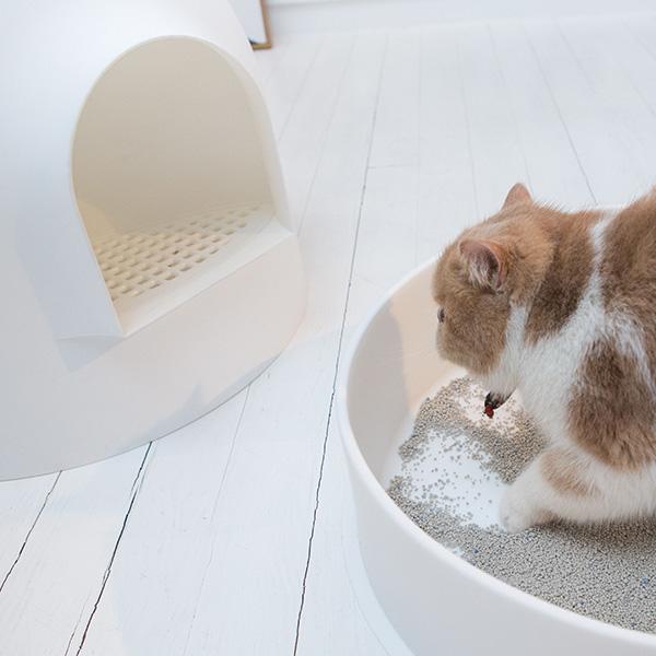 スノードーム型 猫用トイレ pidan JP ▼a ペット グッズ 猫 キャット PD1001W1 送料無料