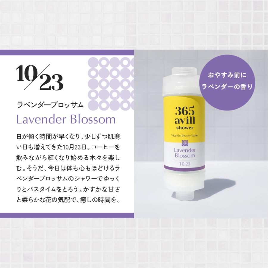 365avill ビタミン シャワーフィルター 選べる2個セット【送料無料】塩素除去 シャワーヘッド アロマシャワー 韓国美容 韓国コスメ　365アビル | あしたるんるん | 18