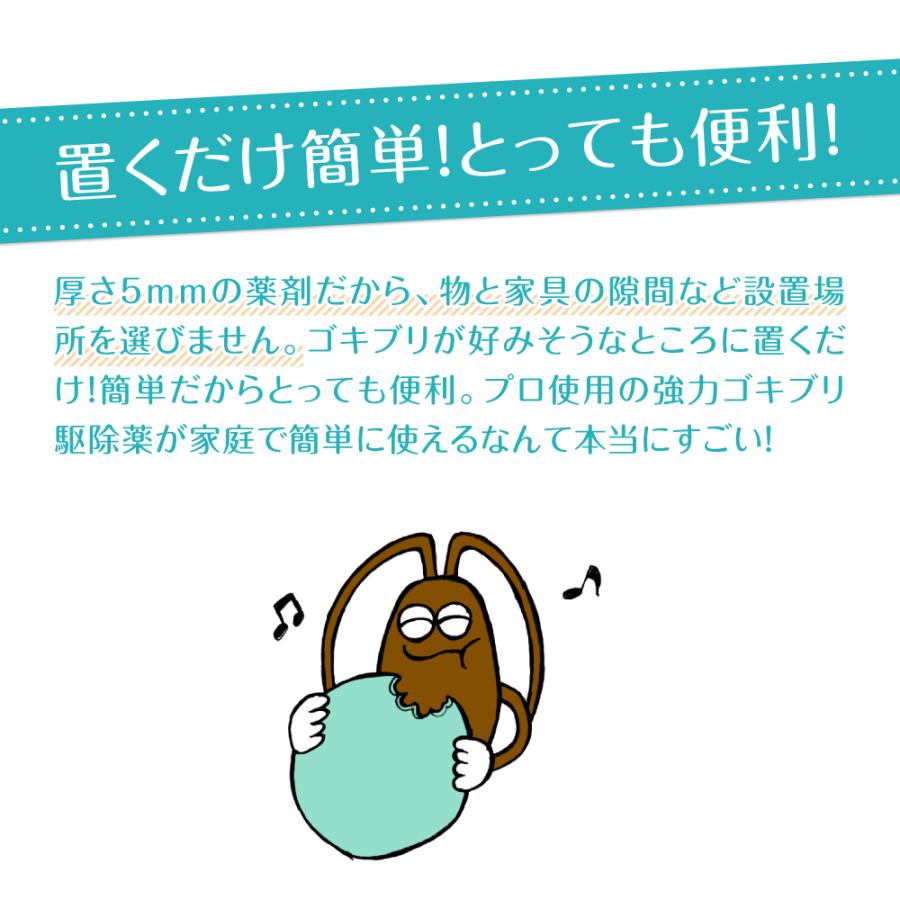 あしたるんるん ゴキちゃんストップ ウーマンデザイン 3個セット