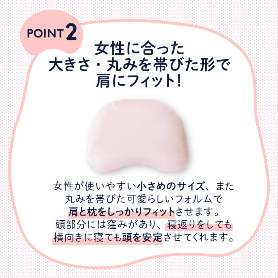 癒されネックフィット枕 専用カバー付き【宅配便送料無料】 スマホ首  スマホ 肩こり 首こり  いやされネックフィット枕 | あしたるんるん | 11