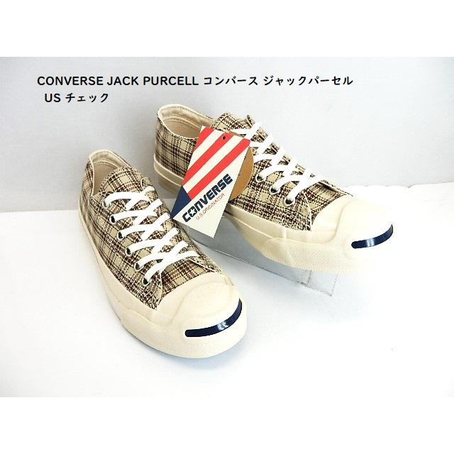 JACK PURCELL ◇JACK US CHECK ジャックパーセル チェック/ベージュ